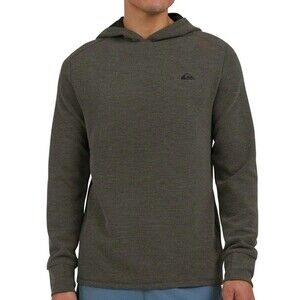 Quiksilver Men's Gray Long Sleeve Dry Flight‎ Hooded Shirt / XL / New